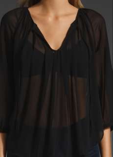 NWOT Joie Blanchette silk top size XS black  
