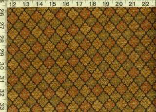 yards of diamond patterned chenille upholstery fabric r8676  