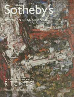 Sothebys Imp. Canadian Art Auction Catalog 2002  