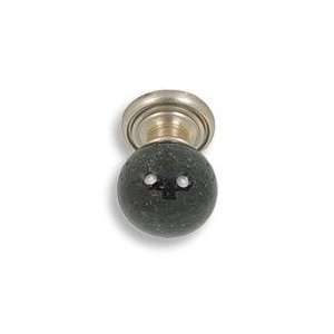  #150 CKP Brand Granite Knob Black Galaxy, Brushed Nickel 