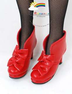 16 Tonner Tyler/Gene Shoes Bows Ankle Boots Red  