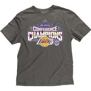 Los Angeles Lakers 2009 Vintage Western Conference Frills Champions T 