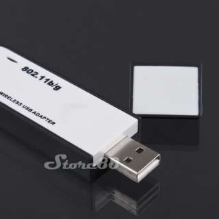 New 54M USB WiFi Wireless Mini LAN Card 802.11 B/G Networking Adapter 