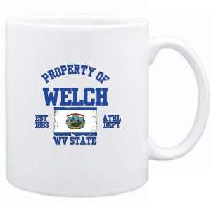  New  Property Of Welch / Athl Dept  West Virginia Mug 