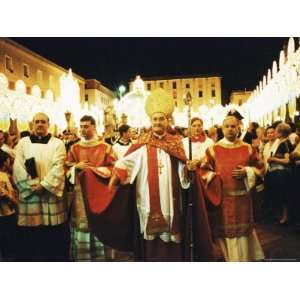  Festival of St. Oronzo, Lecce, Apulia, Italy Giclee Poster 