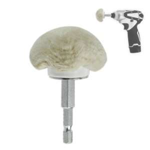   Mushroom 2   Hex Shank   Turn Power Drill into High Speed Polisher