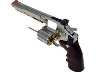   Metal M702 MAGNUM High Powrd CO2 Semi Auto Revolver Airsoft Gun  