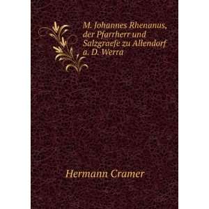   und Salzgraefe zu Allendorf a. D. Werra . Hermann Cramer Books