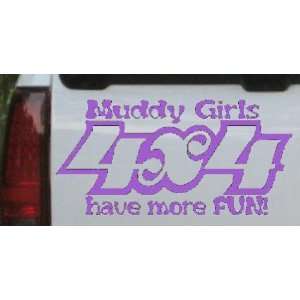  Purple 20in X 10.0in    Muddy Girls 4X4 have more FUN Off 