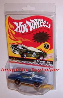 Hotwheels Car 67 Pontiac GTO #1 Goat Redline Drag Race  