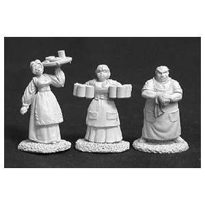  Townsfolk 1 (Bartender, 2 Wenches) (3) Toys & Games