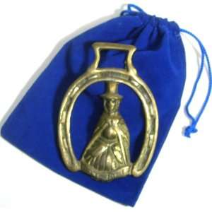  Vintage Horse Brass in Gift Bag   Jenny Jones (Welsh Woman 