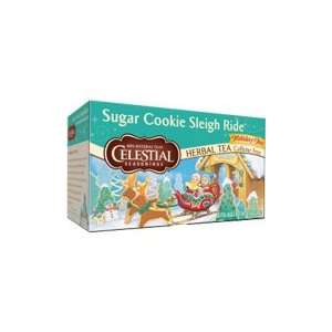 Holiday Tea Sugar Cookie Sleigh Ride   Herbal Caffeine Free Blend, 20 