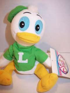 Disney Louie Duck 7 Bean Bag Plush NEW  