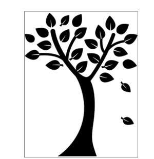 Beautiful Tree Wall Stickers Vinyl Decals Home Decor  