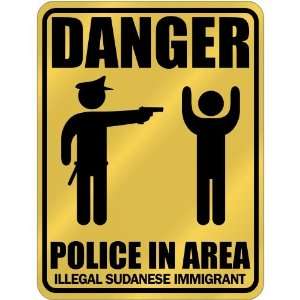   In Area   Illegal Sudanese Immigrant  Sudan Parking Sign Country