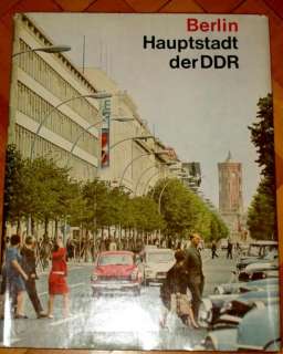 VINTAGE OLD BOOK GUIDEBOOK * BERLIN   EAST GERMANY*1971  