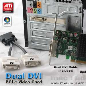   e510 e520 e521 3100 5000 5100 5150 Dual Monitor DVI Video Card  