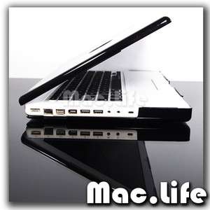 BLACK Hard Case Cover for OLD Macbook White 13 A1181  