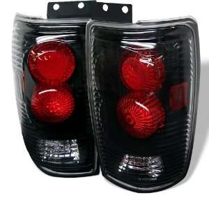 Ford Expedition 97 01 Altezza Tail Lights   Black