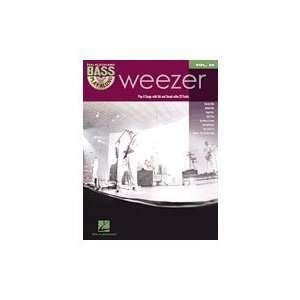  Hal Leonard Weezer   Bass Play Along Volume 24 Book/CD 