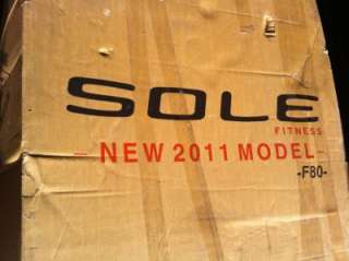 Sole F80 Treadmill (2011 Model) MSRP $1,999 Local Pick Up Or Delivery 