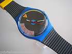 BLUE JET NO DATE Simple Style Swatch w Glow Hands NOS RARE