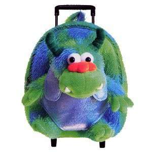   Buddy Kids Backpack with Removable Plush Animal and Roller Beauty