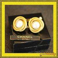   and Gold Gorgeous Round Earrings 100% Auth Japan seller #851  