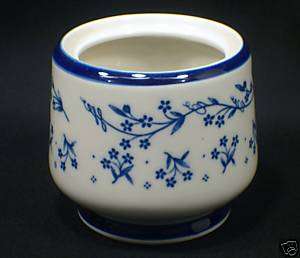 Sugar Bowl no Lid Sango China Provence Bouquet Blue  