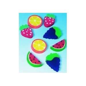  Fruit Erasers (48/PKG) Toys & Games