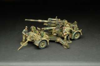Figarti Miniatures ETG 014 German Tri camo Flak 88 Gun  