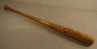 1960S VIC WERTZ #9 GAME USED & AUTOGRAPHED BASEBALL BAT MUST SEE 