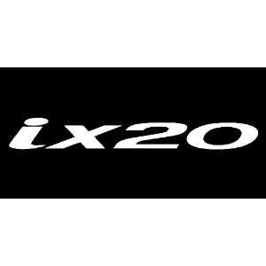   Hyundai ix20 Windshield Vinyl Banner Decal 32 x 4 