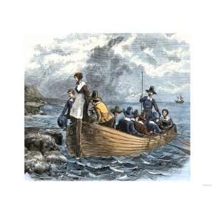  John Alden and Mary Chilton Landing at Plymouth from the 