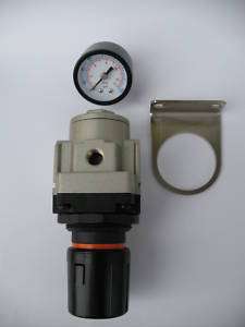 Air Pressure Regulator 1/2NPT 6000 L/min Gauge Bracket  