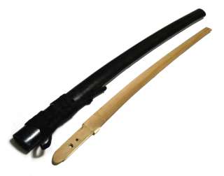 Antique edo Katana Saya sheath with wooden blade  
