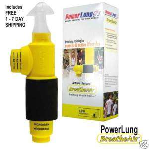 Powerlung BreatheAir. Expand Your Lung Breathing A +  