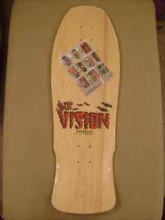 Vision Marty JINX Jimenez FULLSIZE Skateboard Deck NAT  