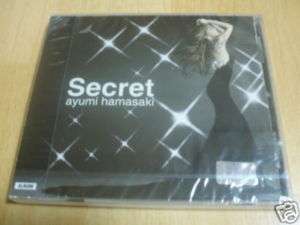 AYUMI HAMASAKI   Secret ORIGINAL CD *SEALED* J pop  