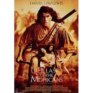  Last of the Mohicans Daniel Day Lewis 27x39 Movie Poster 