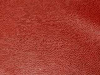 DARK RED UPHOLSTERY FAUX LEATHER VINYL $11.99/YARD  