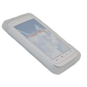  iTALKonline WHITE Silicone Case Cover Skin For HTC HD2 HD 