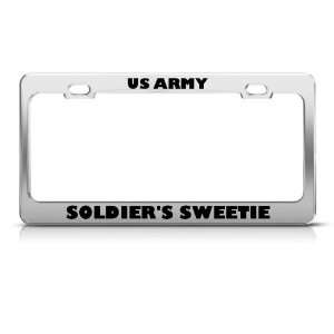  U.S. Army SoldierS Sweetie Metal Military license plate 