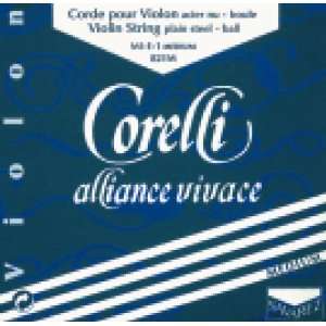  Alliance Vivace Violin E Loop End 4/4 Size Forte Musical 