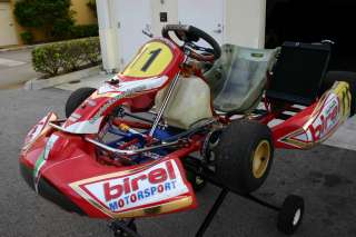 2008 Birel Go Kart Shifter CRY 30   6 Speed TM K9B engine   CRG Tony 