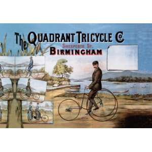  The Quadrant Tricycle Company 20x30 poster