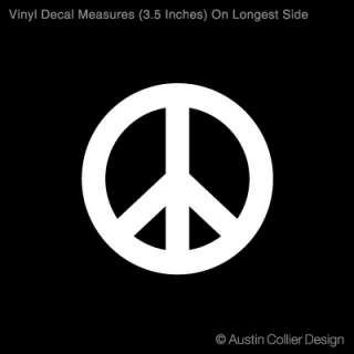 PEACE SYMBOL Vinyl Decal Car Sticker   Peace Sign  