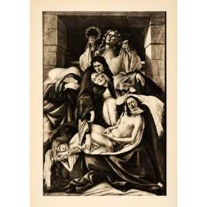   Christ Death Renaissance Art   Original Photogravure