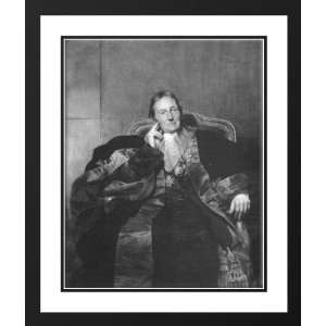  Delaroche, Paul 20x23 Framed and Double Matted Portrait of 